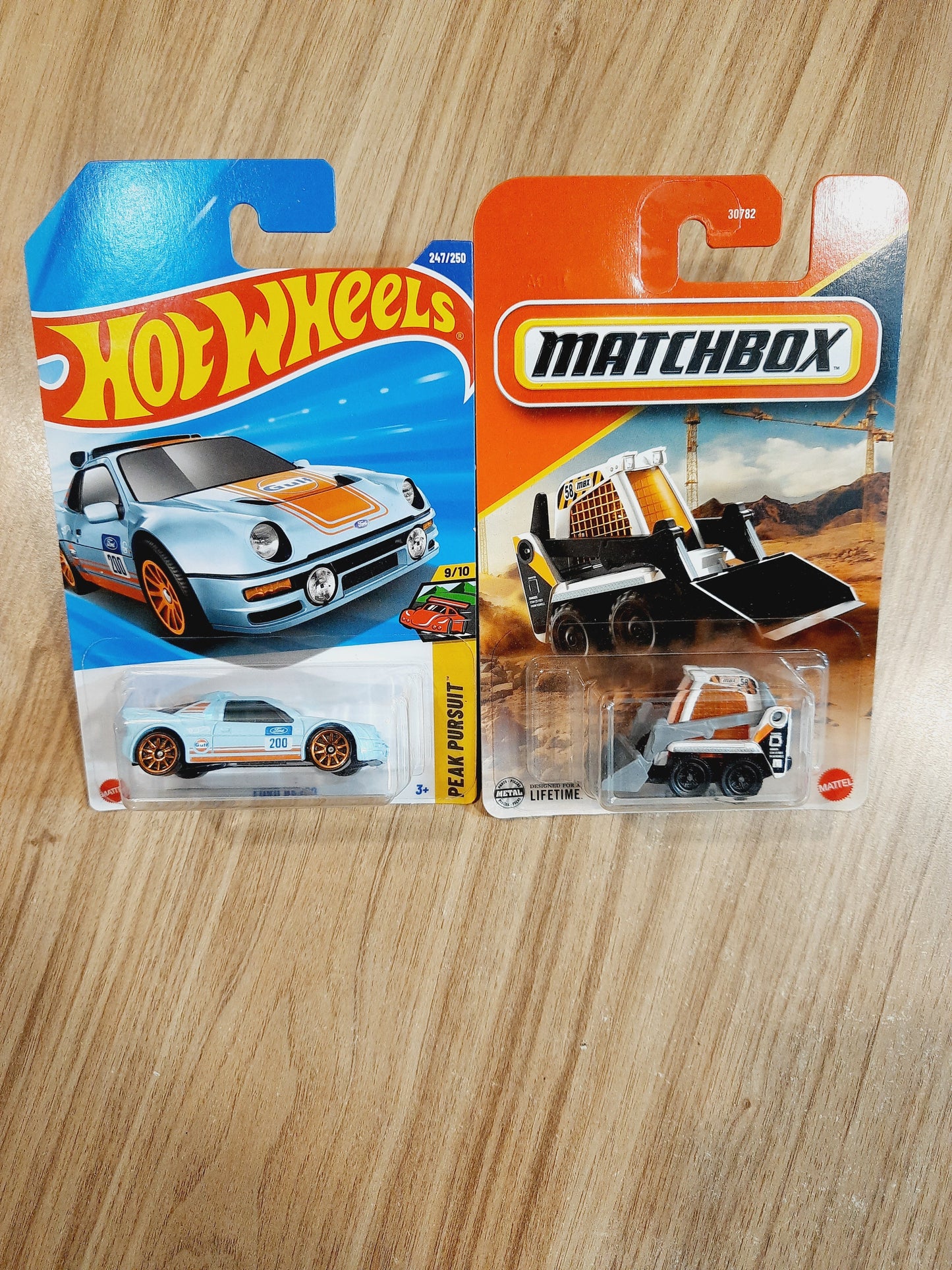 Hot Wheels Ford Rs200 & Matchbox Skidster (combo pack of 2)