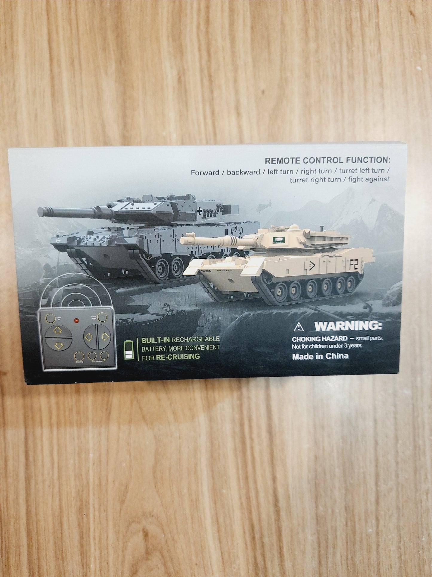 Remote Control Battle Tank Scale Model