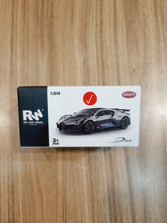 RW Bugatti Divo 1:64 Diecast Scale Model Car