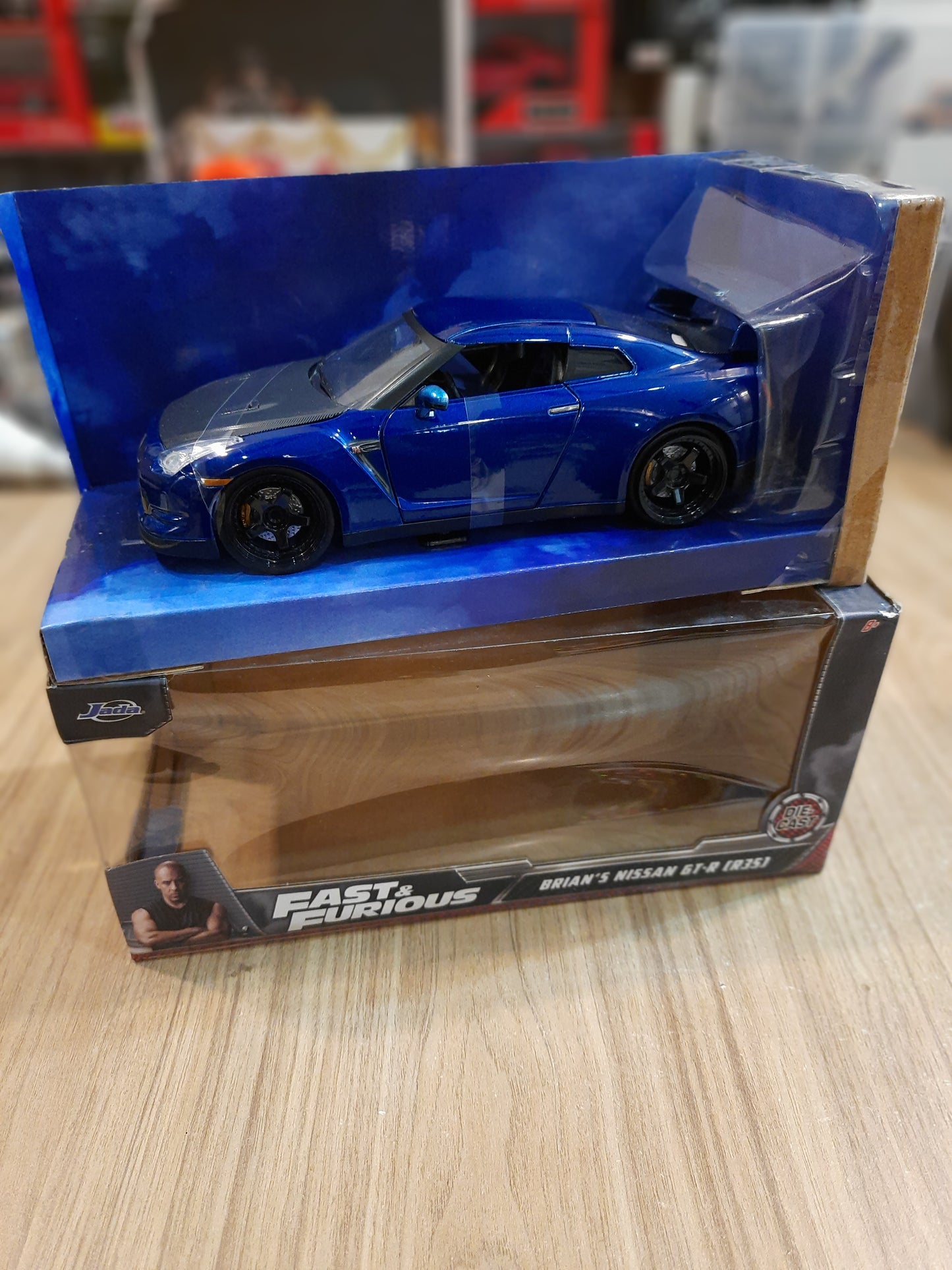 Jada Fast & Furious - Brian's Nissan GT-R [R35] Diecast Scale Model Car