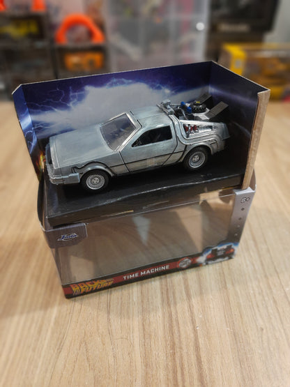 Jada Back To The Future TIme Machine Diecast Scale Model Car 1:32