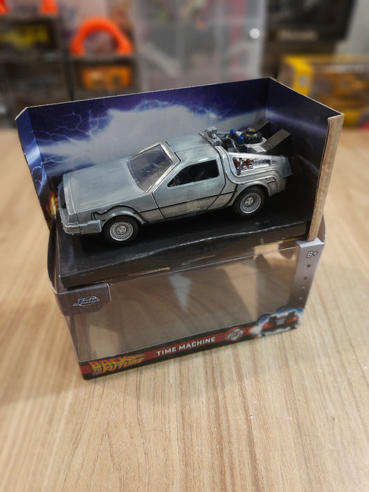 Jada Back To The Future TIme Machine Diecast Scale Model Car 1:32