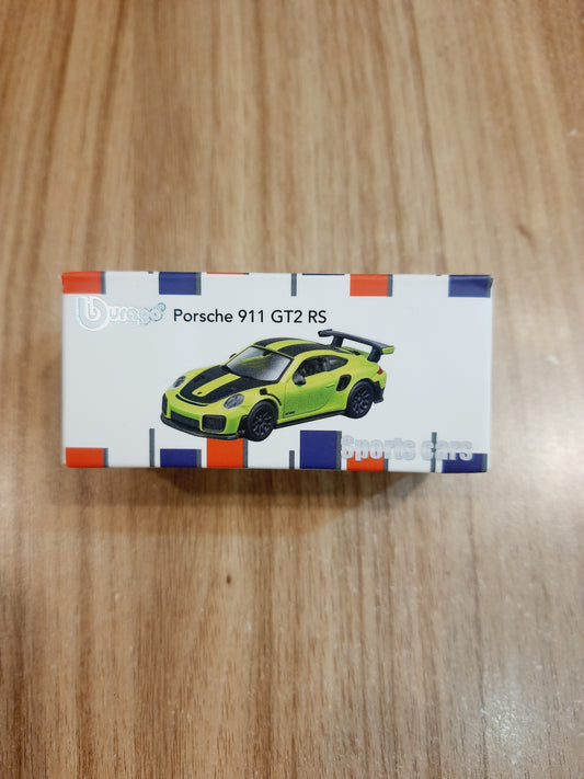 Bburago Porsche 911 GT2 RS 1:64 Licensed Diecast Scale Model Car