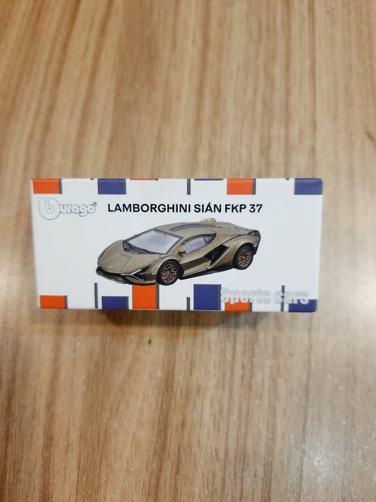 Bburago Lamborghini Sian FKP 37 1:64 Licensed Diecast Scale Model Car