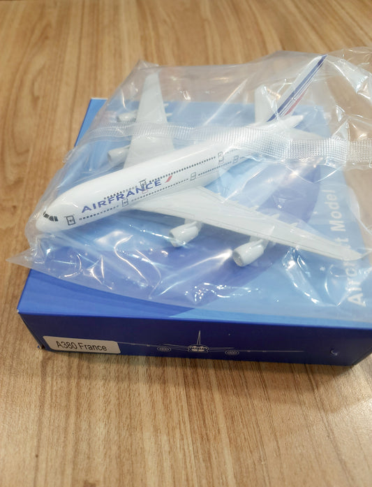 A380 France Diecast Scale Model Airplane (15 cm)
