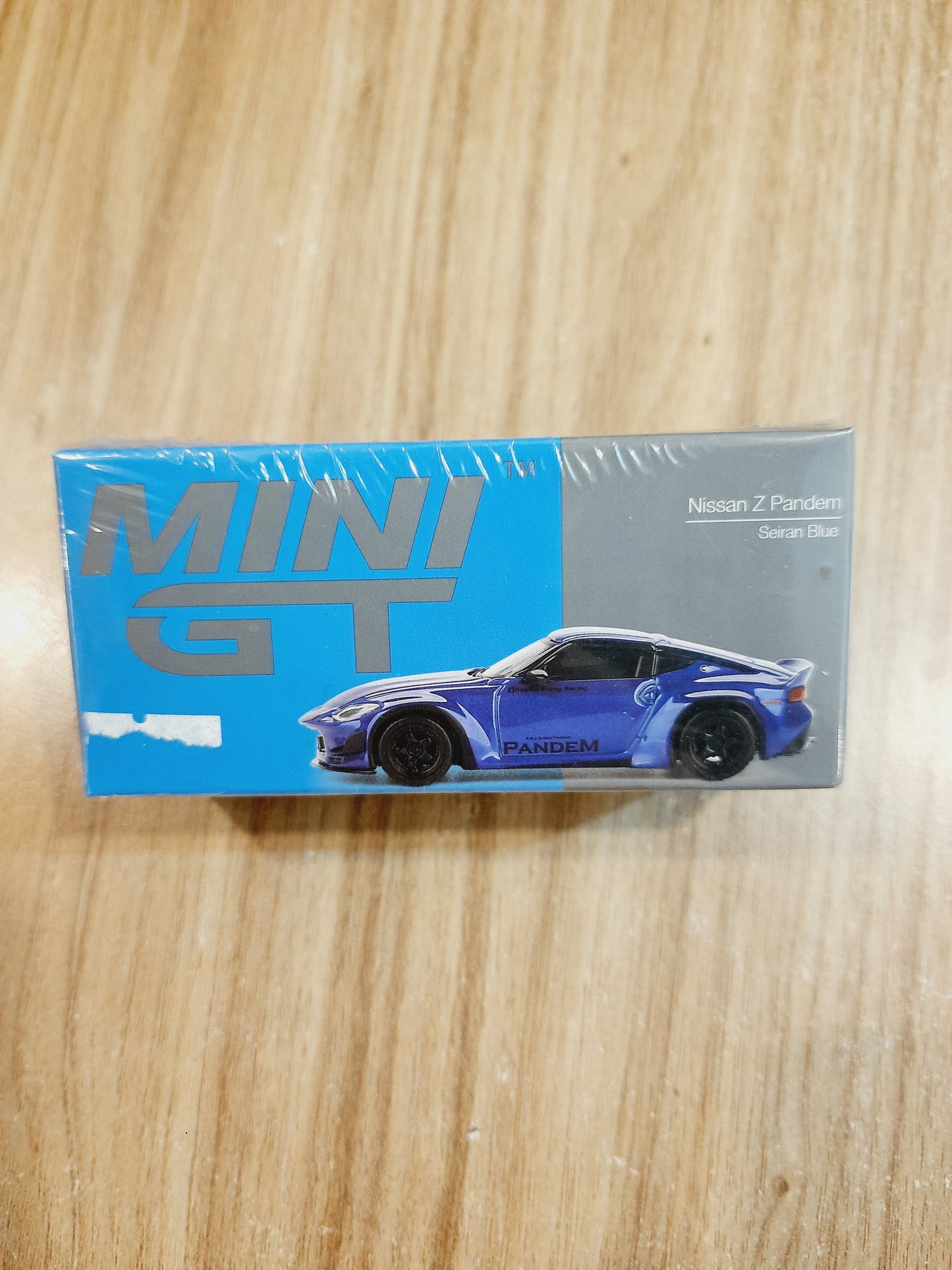 Nissan Z Pandem Seiran Blue | Mini GT Diecast Scale Model Car