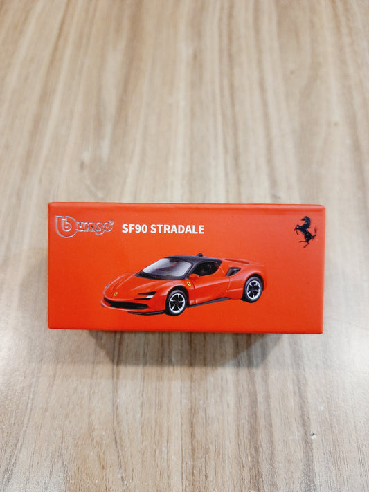 Bburago SF90 Stradale 1:64 Licensed Diecast Scale Model Car