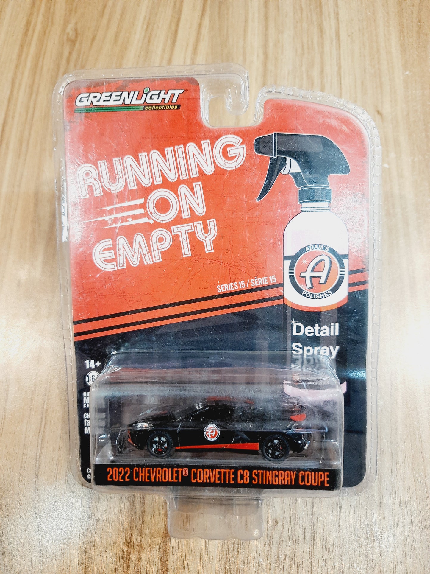 2022 Chevrolet Corvette C8 Stingray Coupe Greenlight 1:64 Diecast Scale Model Car