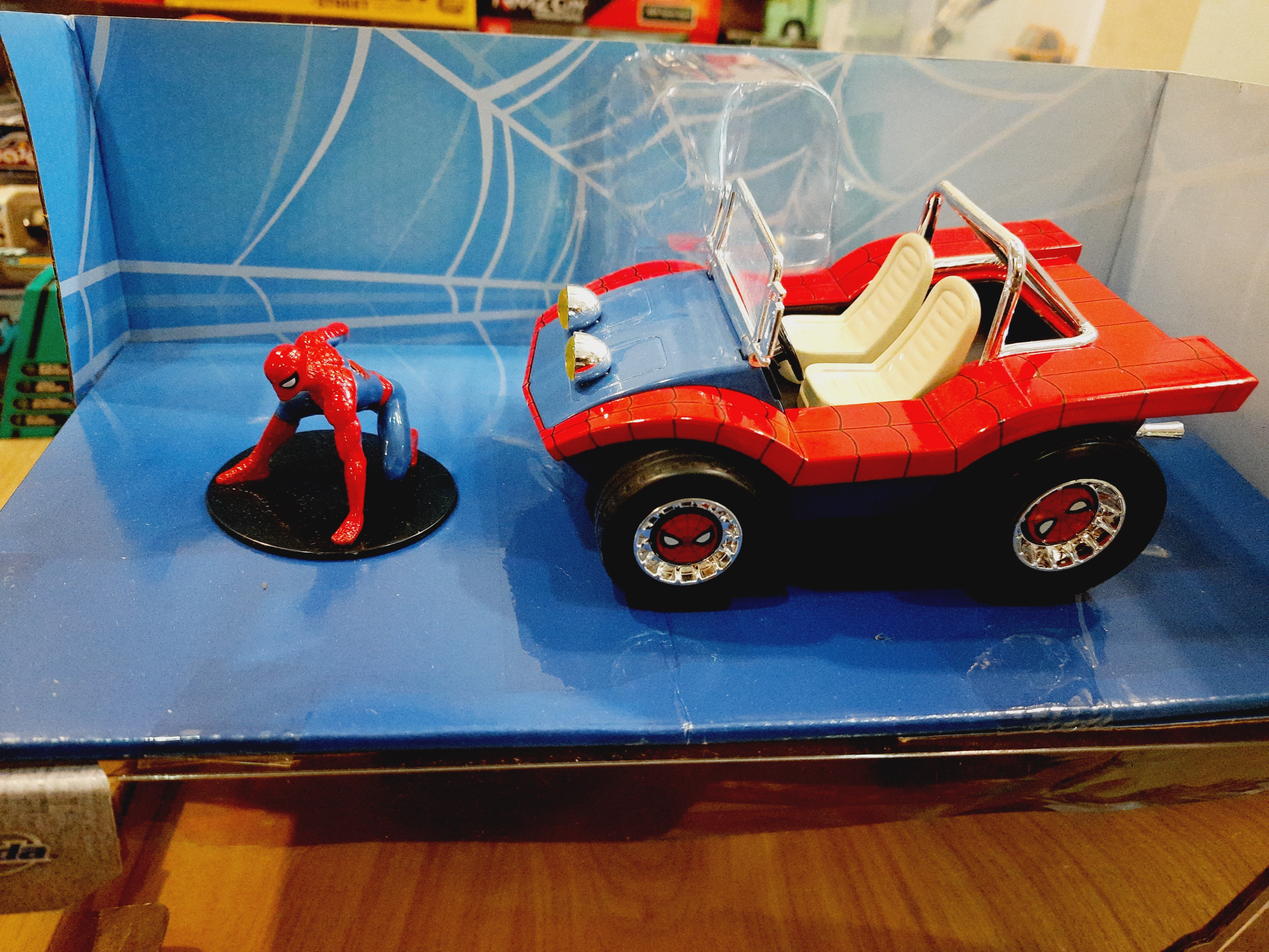 Jada Spider-Man & Buggy 1:24 Diecast Scale Model Car – Gift Galaxy
