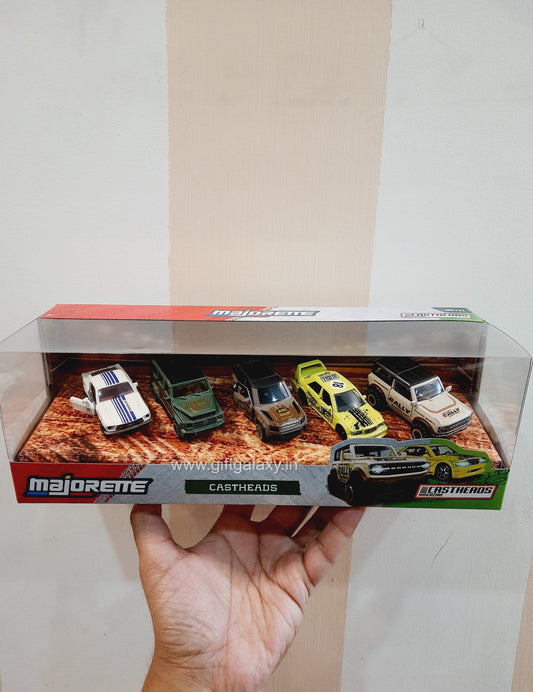 Majorette Castheads 5 pack Diecast Scale Model (BK241125)