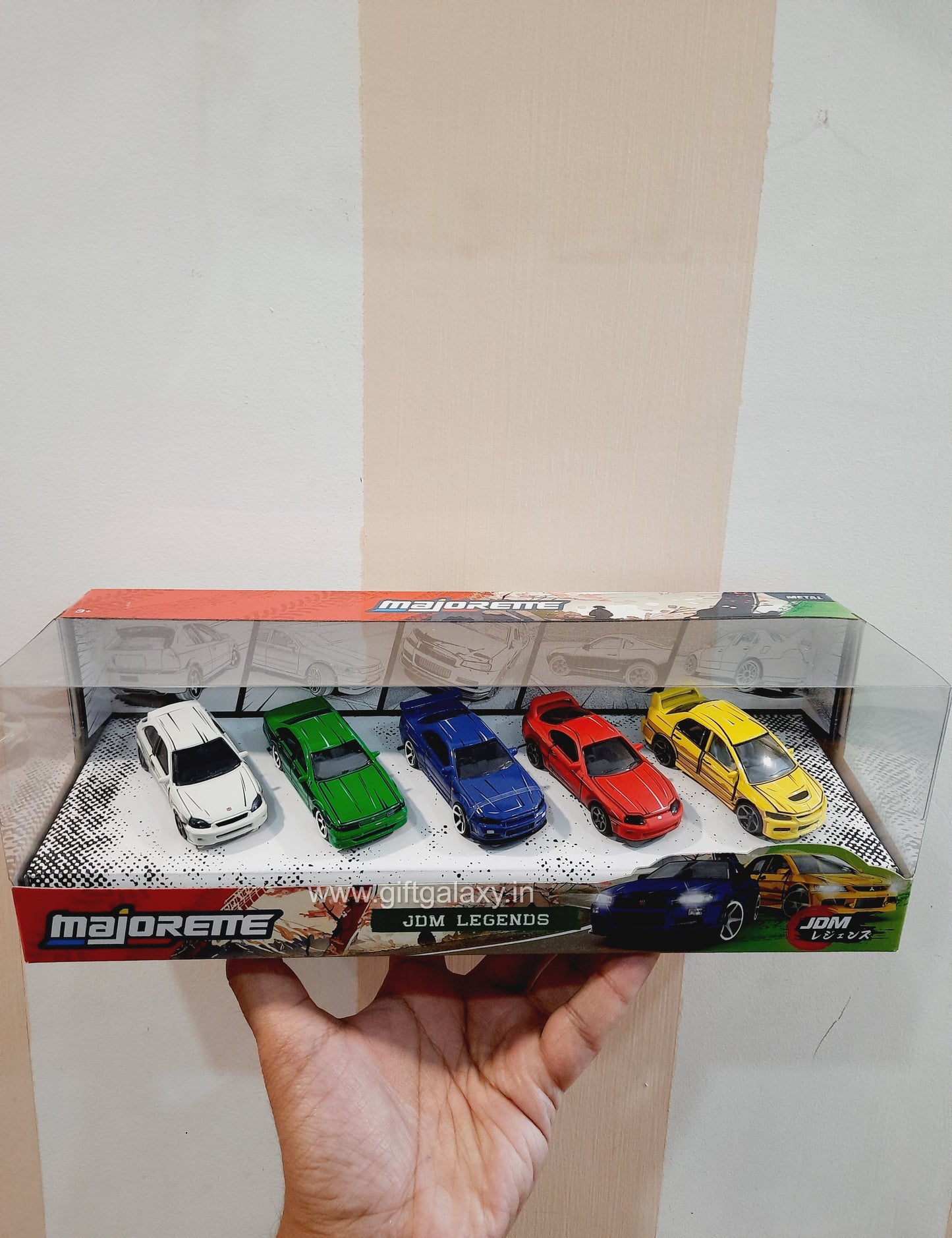 Majorette JDM Legends 5 pack Diecast Scale Model (BK171125)
