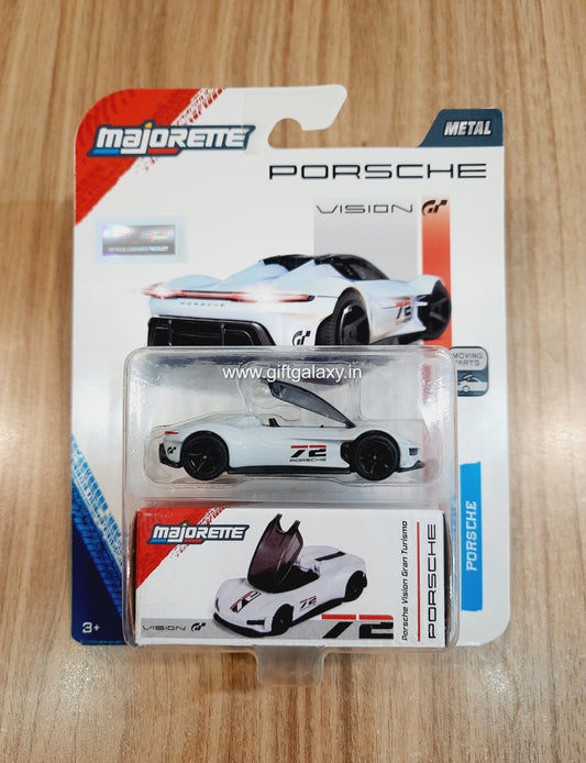 Majorette Porsche Deluxe Cars - Porsche Vision Gran Turismo (White) - Vision - BK101125
