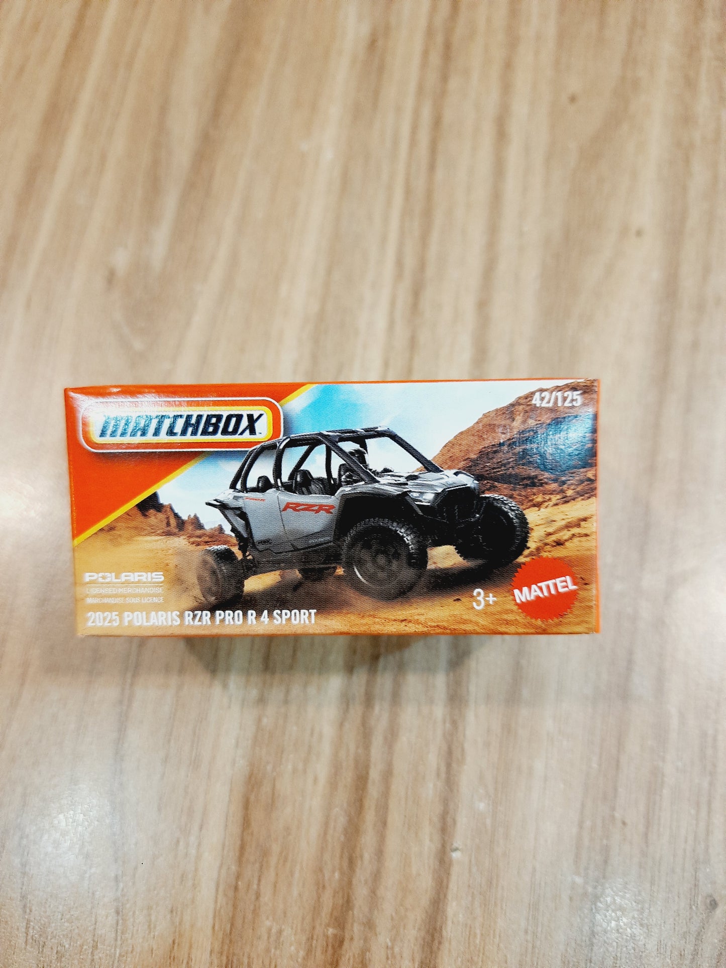 Matchbox 2025 Polaris RZR Pro R 4 Sport Diecast Scale Model JHR50