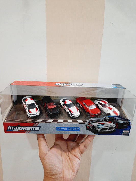 Majorette Japan Racer 5 pack Diecast Scale Model (BK241125)