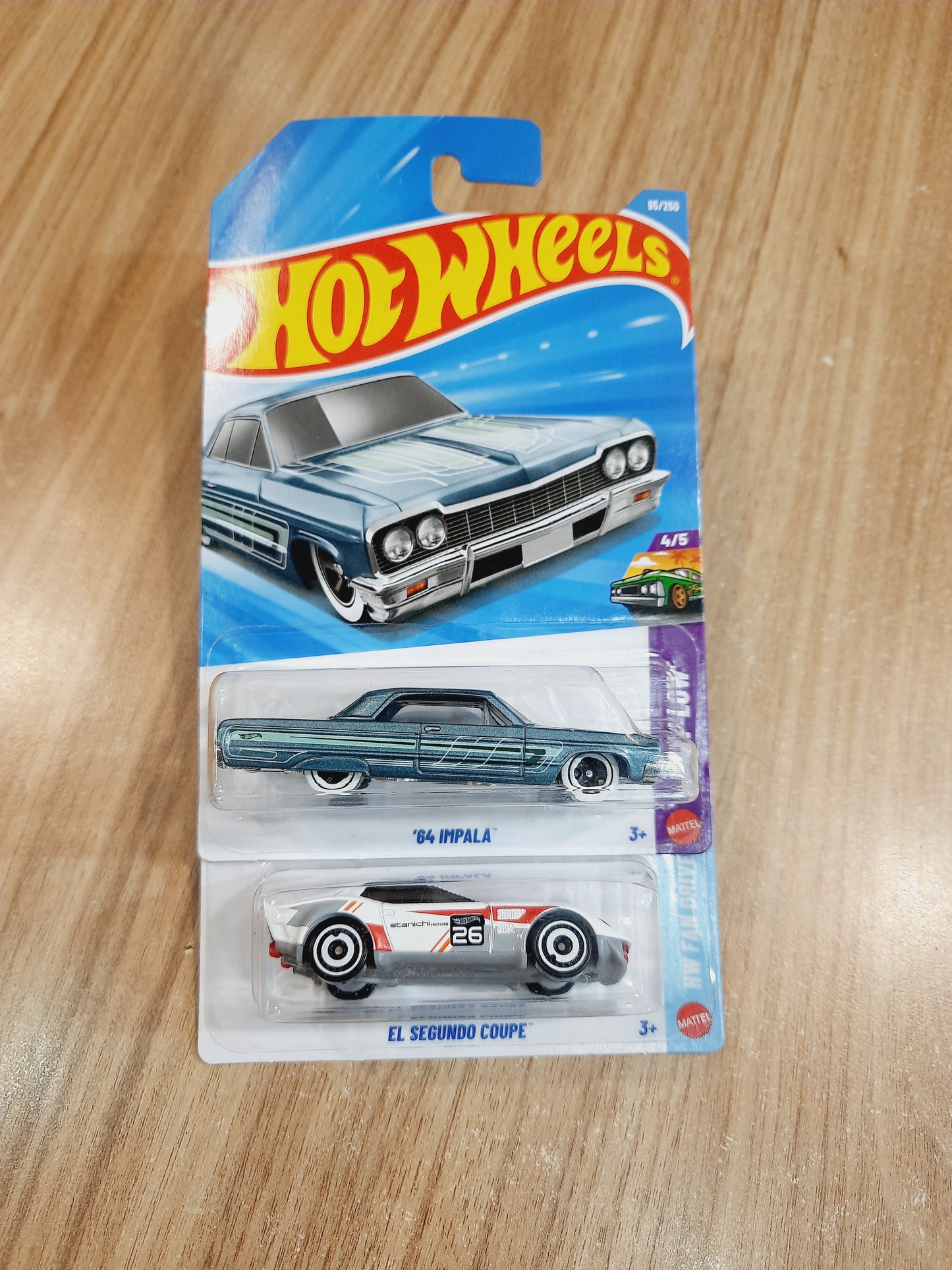 Hot Wheels 64 Impala & EL Segundo Coupe (pack of 2)