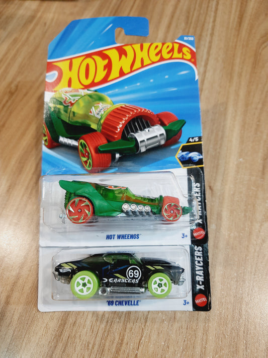 Hot Wheels Treasure Hunt Hot Wheengs & 69 Chevelle (pack of 2)