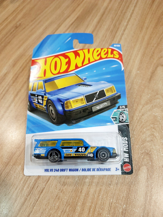 Hot Wheels Volvo 240 Drift Wagon/ Bolide De Derapage