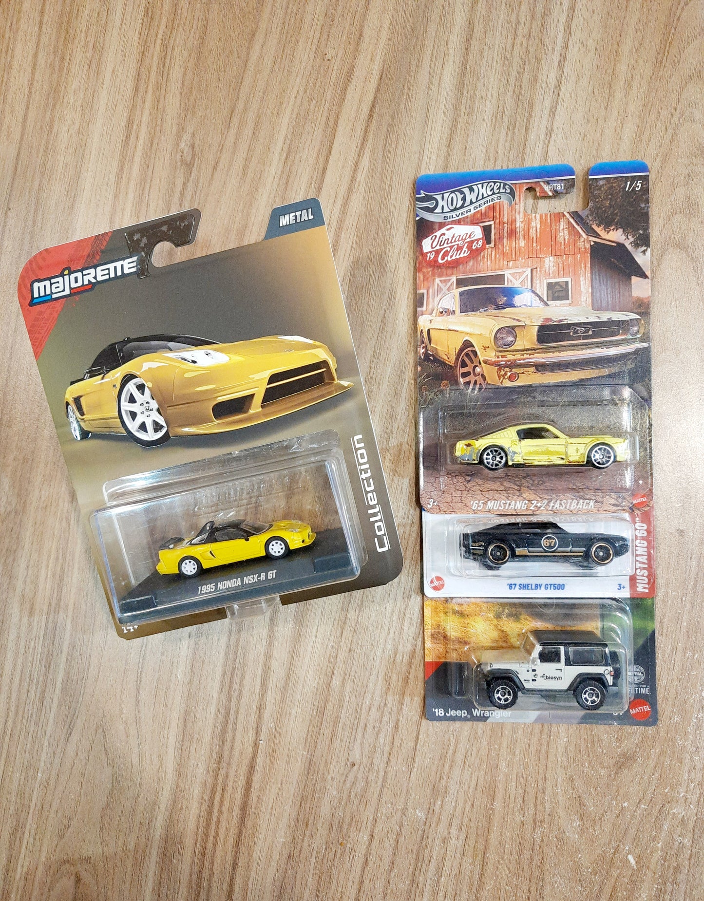 Hot Wheels & Majorette | Matchbox (pack of 4)