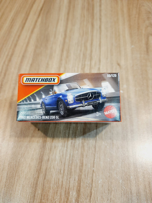Matchbox 1963 Mercedes Benz 230 SL Diecast Scale Model - JHR45