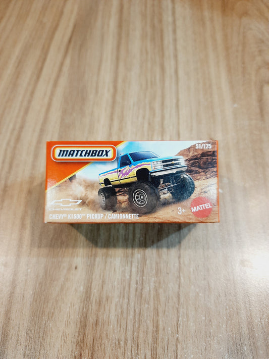 Matchbox Chevy K1500 Pickup/Camionnette Diecast Scale Model - JHR69