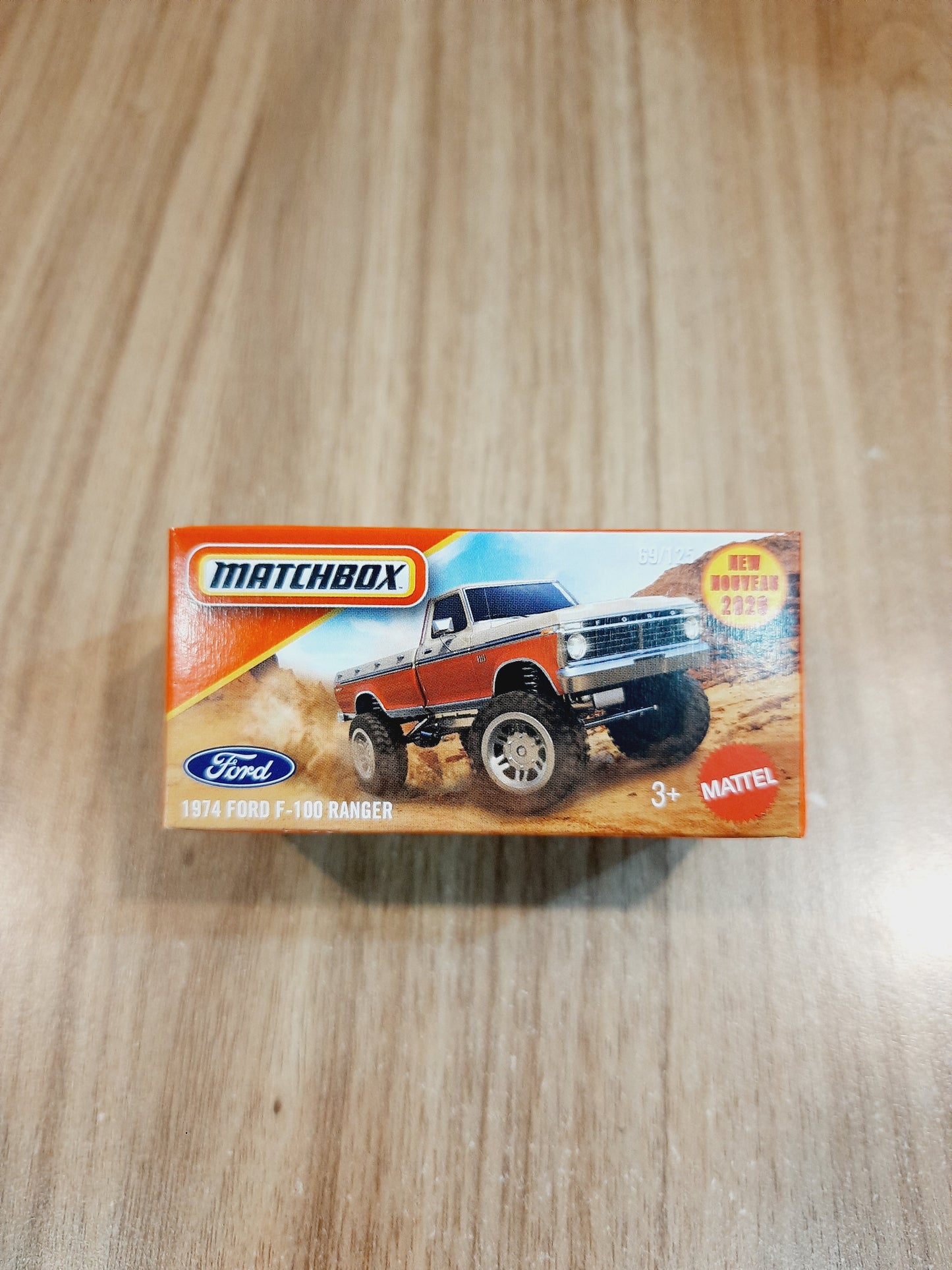 Matchbox 1974 Ford F 100 Ranger Diecast Scale Model - JHP97