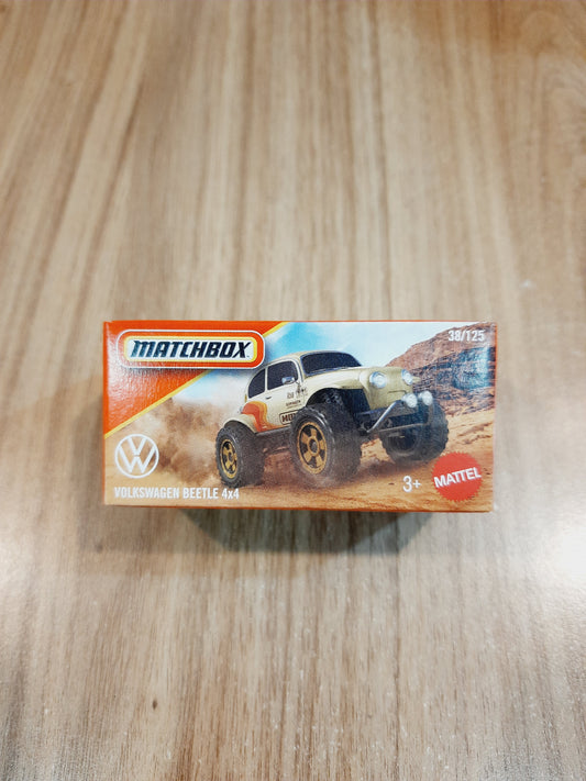 Matchbox Volkswagen Beetle 4x4 Diecast Scale Model - JHR61