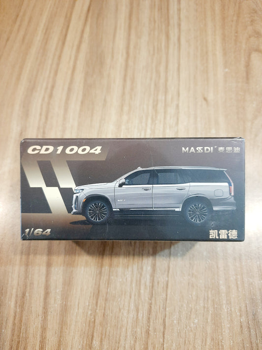 Massdi Cadillac Escalade CD 1004 1:64 Diecast Scale Model Car
