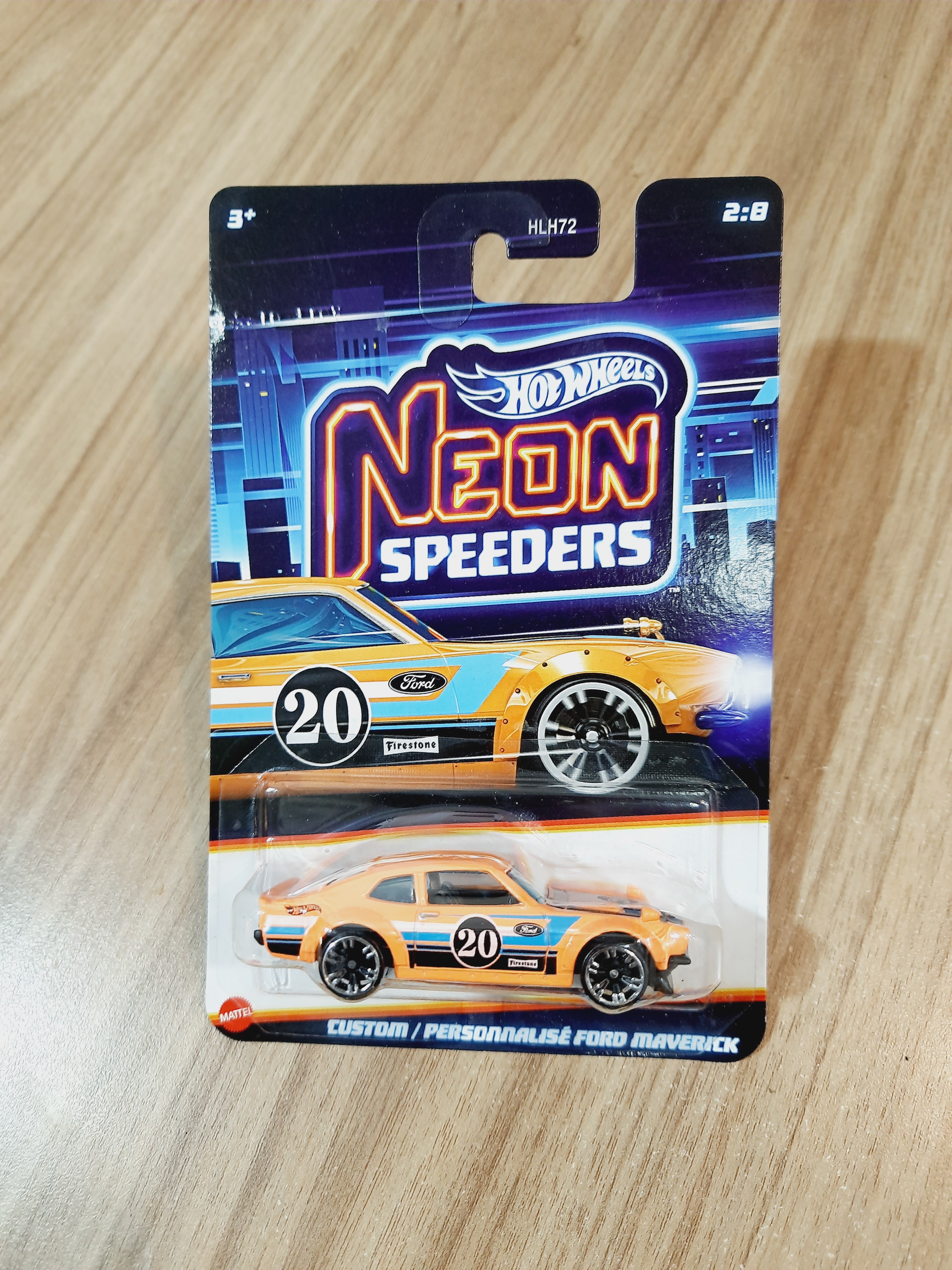 Hot Wheels Neon Speeders Custom Ford Maverick HLH72 – Gift Galaxy