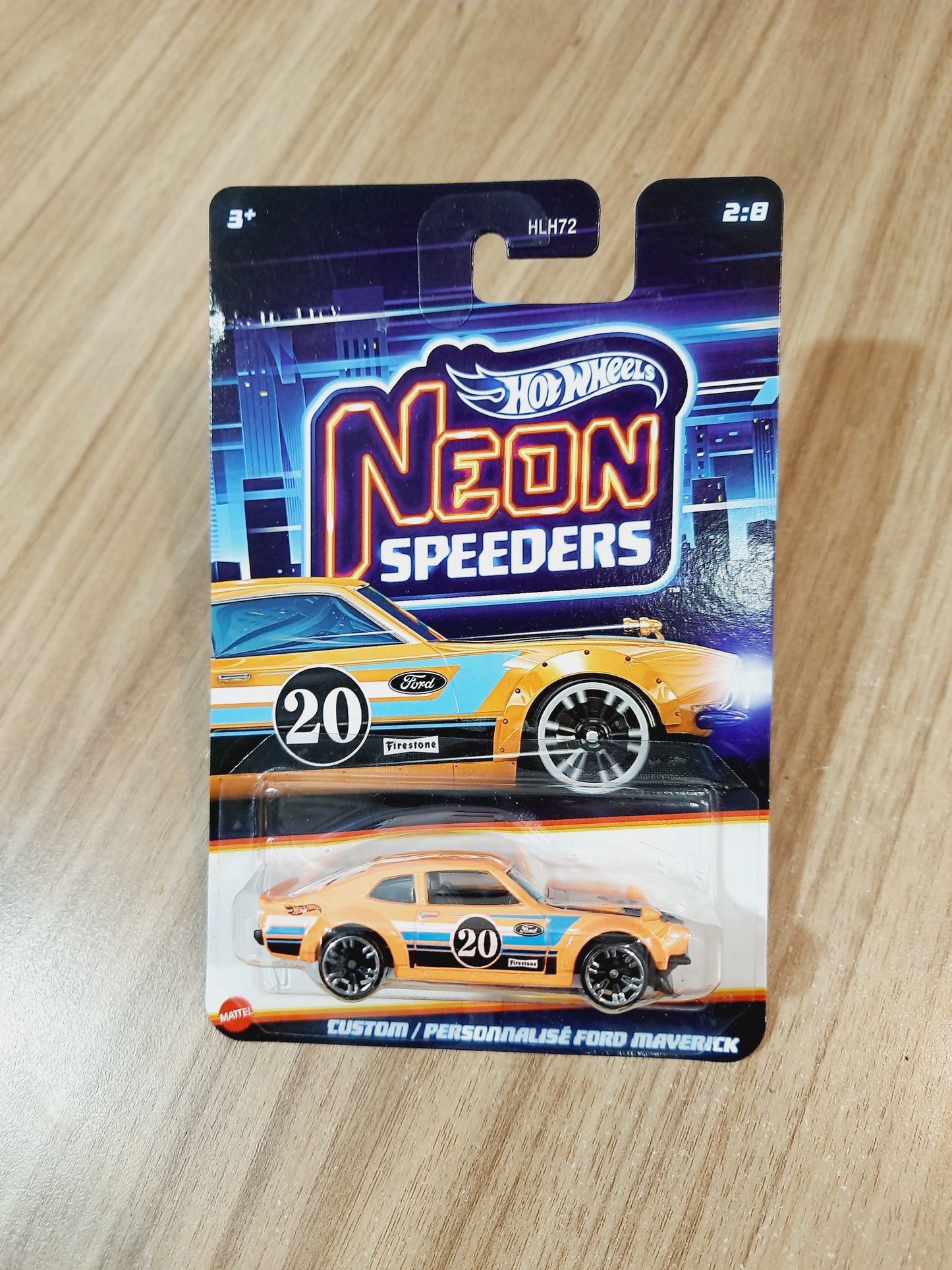 Hot Wheels Neon Speeders Custom Ford Maverick HLH72