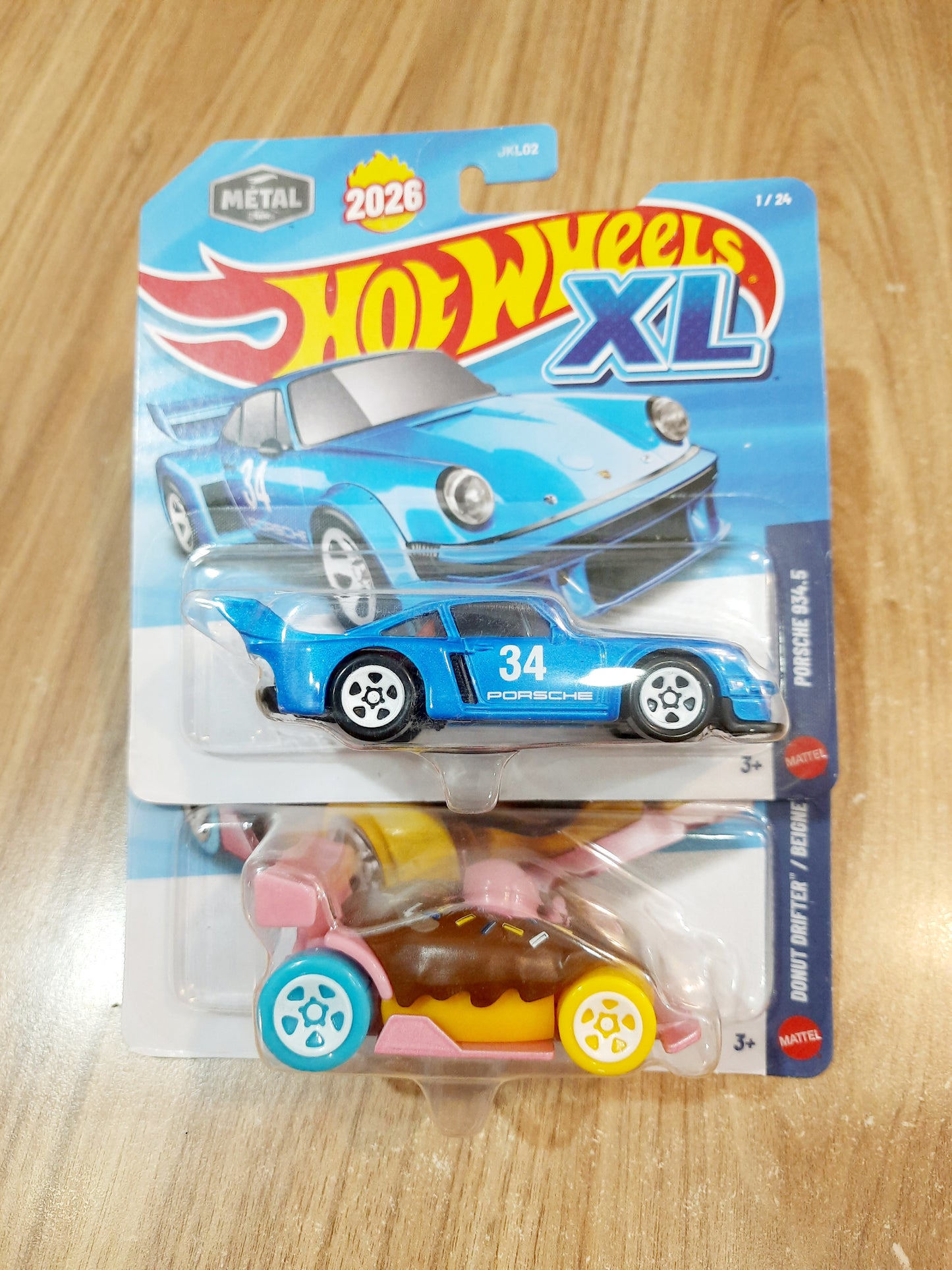 Imported Hot Wheels XL 2026 JKL02 Diecast Scale Model