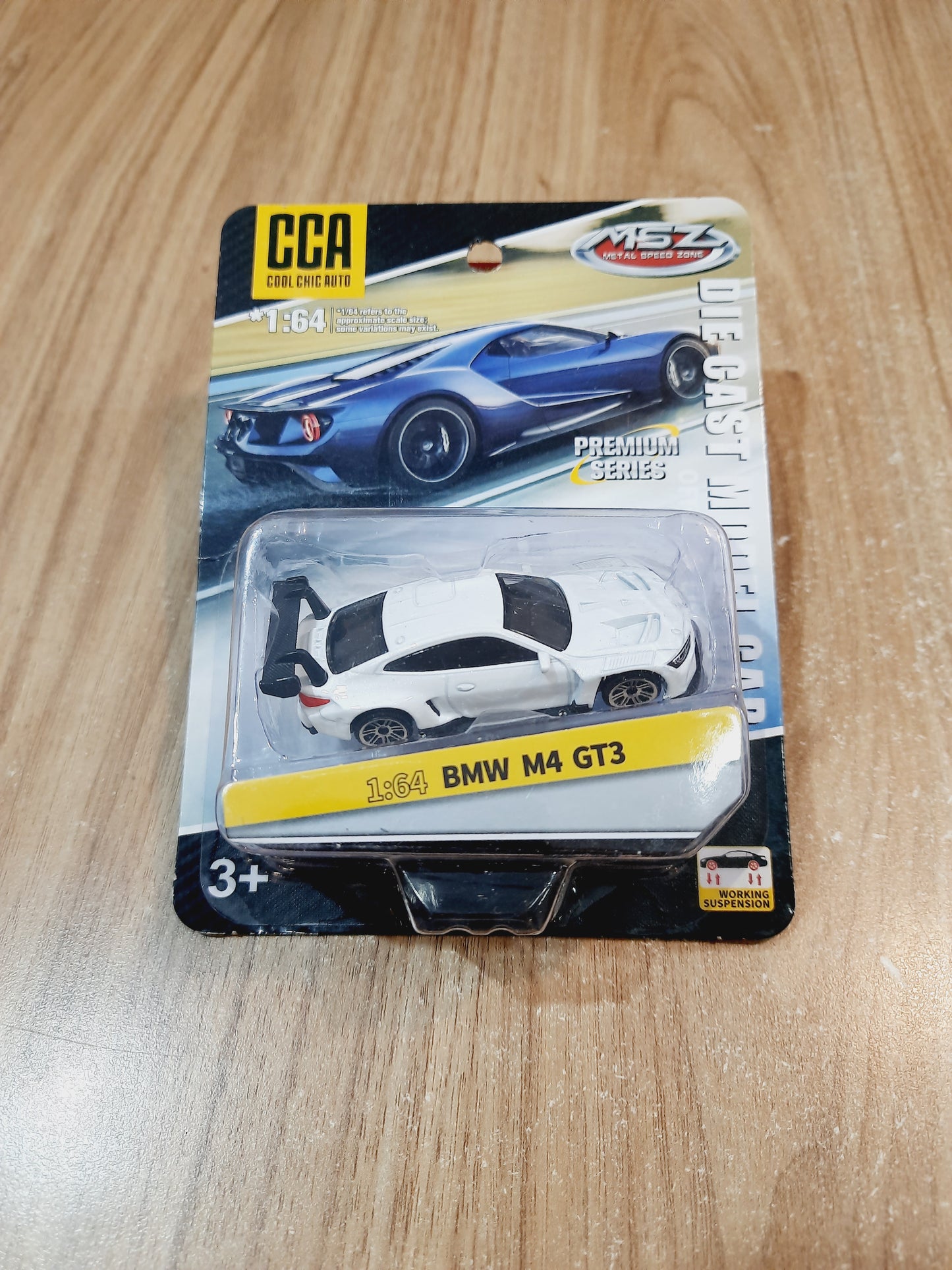 CCA BMW M4 GT3 1:64 Diecast Scale Model Car