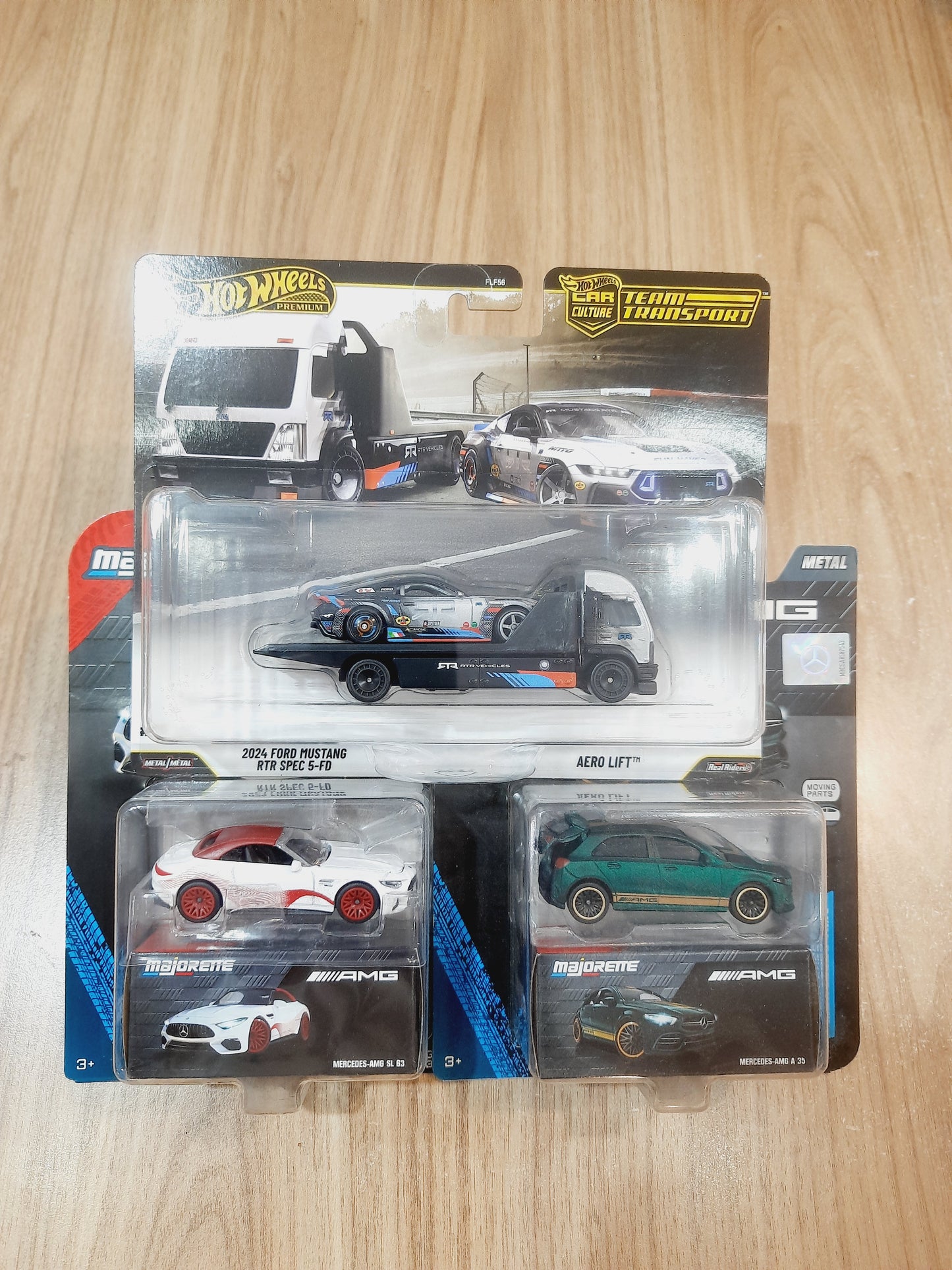 Hot Wheels Team Transport & Majorette Combo Pack