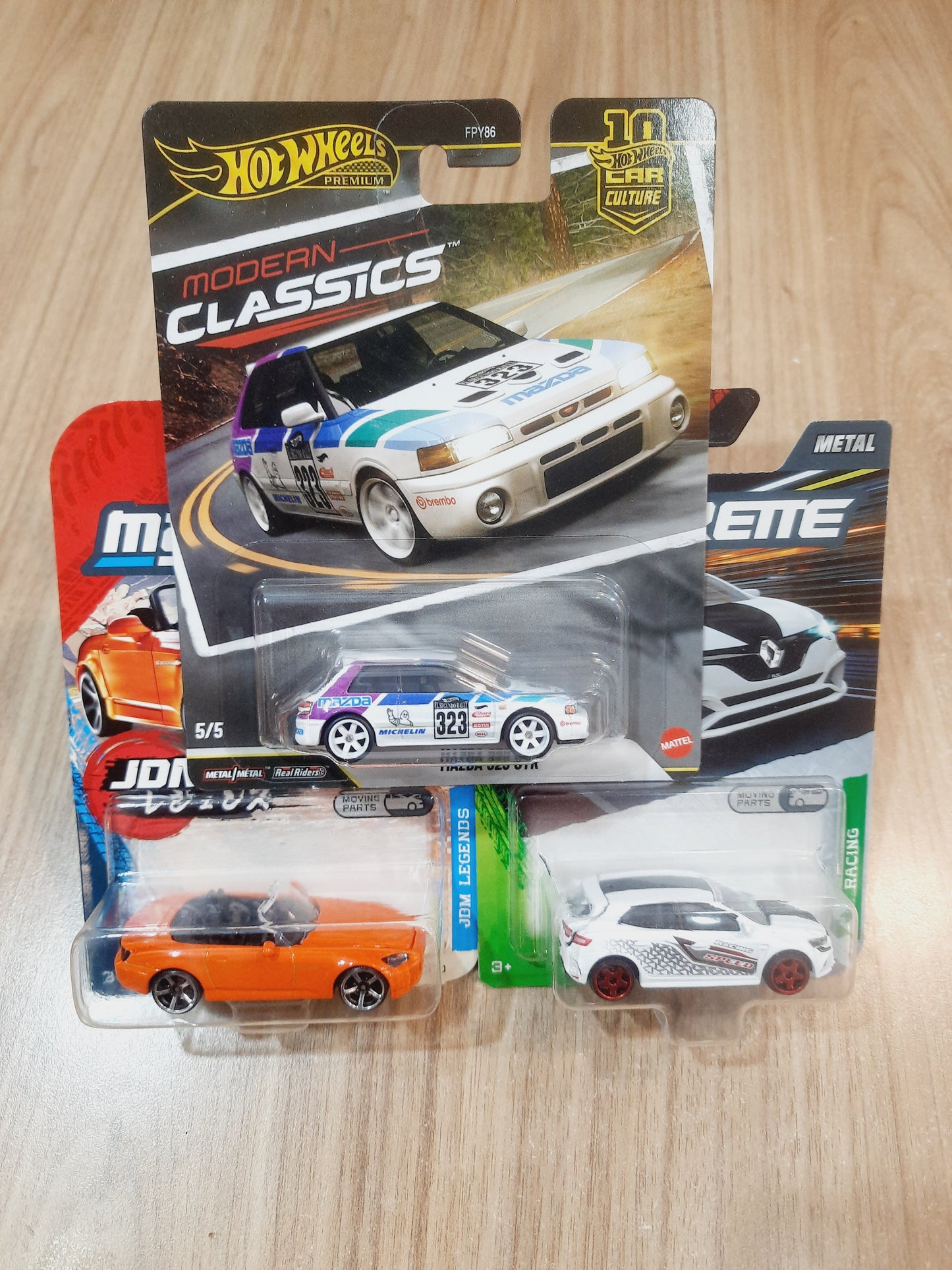 Hot Wheels & Majorette Combo pack of 3