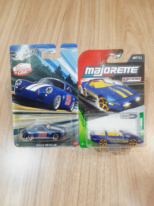 Hot Wheels Silver Series Vintage Club & Majorette Combo Pack