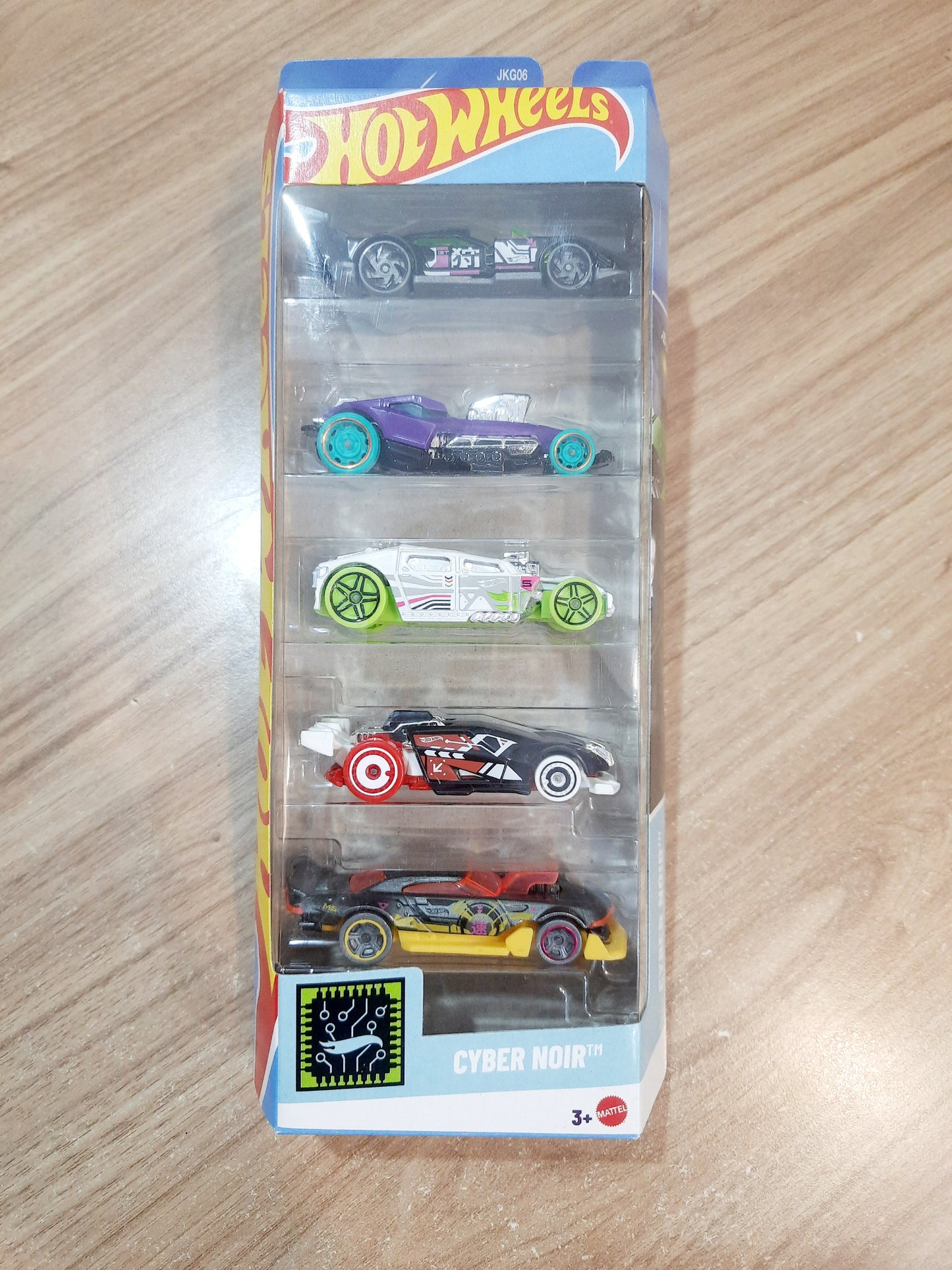 Hot Wheels Cyber Noir 5 pack