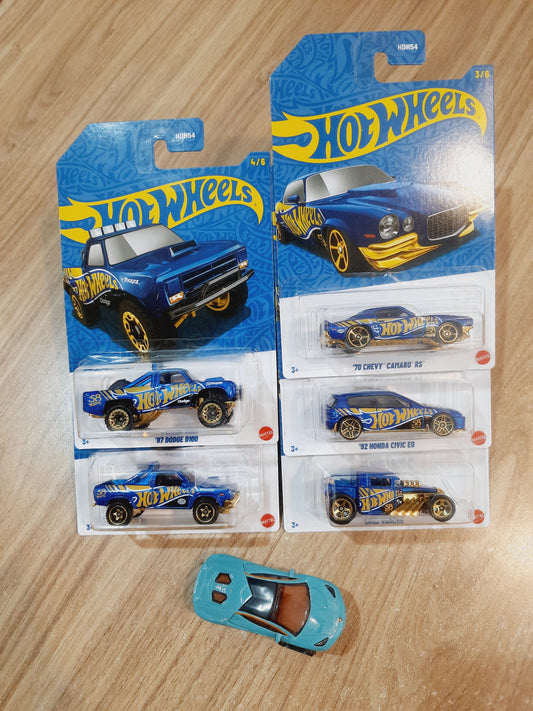 Hot Wheels 58th Anniversary & Metal Lamborghini Centenario Combo Pack