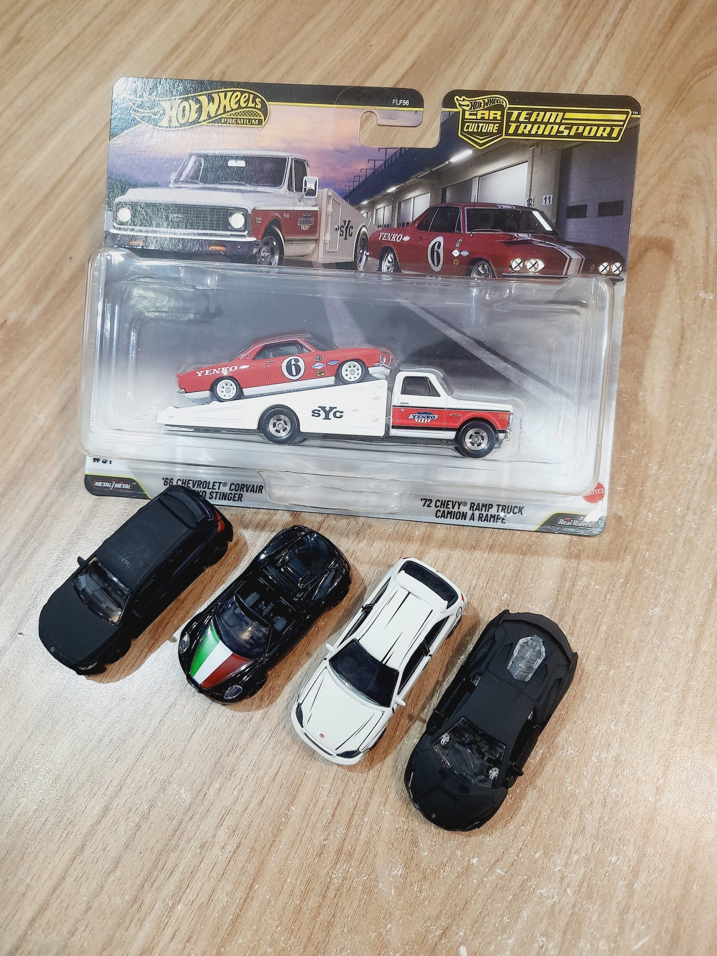 Hot Wheels Team Transport & Metal Lose Models Combo Pack of 5