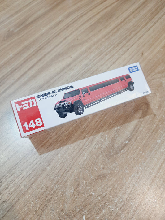 Tomica Hummer H2 Limousine No. 148 TAKARA TOMY Diecast Scale Model Car
