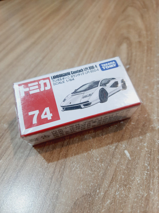 Tomica Lamborghini Countach LPI 800-4 1:64 TAKARA TOMY 74 Diecast Scale Model Car