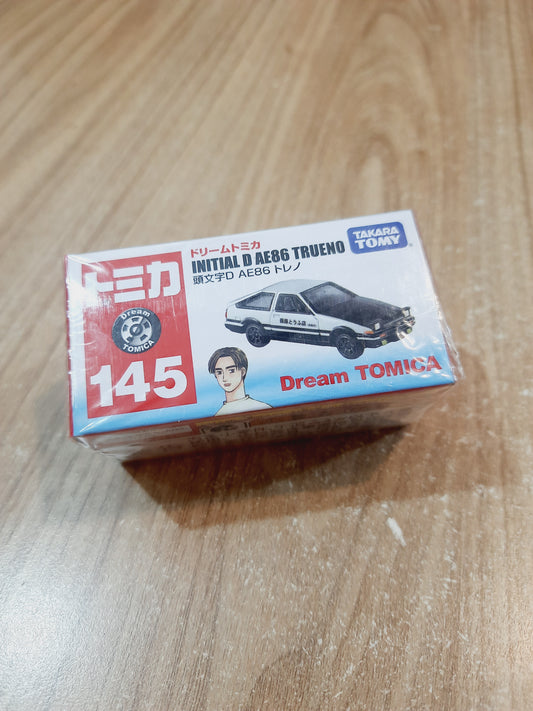 Tomica Initial D AE86 Trueno 145 TAKARA TOMY Diecast Scale Model Car