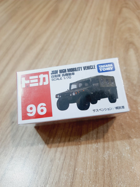 Tomica 96 JSDF High Mobility Vehicle TAKARA TOMY 1:70 Diecast Scale Model Car