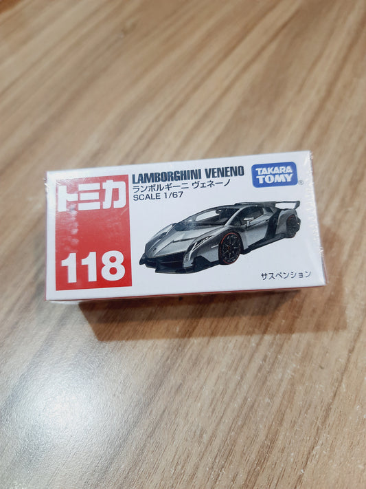 Tomica Lamborghini Veneno 1:67 TAKARA TOMY 118 Diecast Scale Model Car