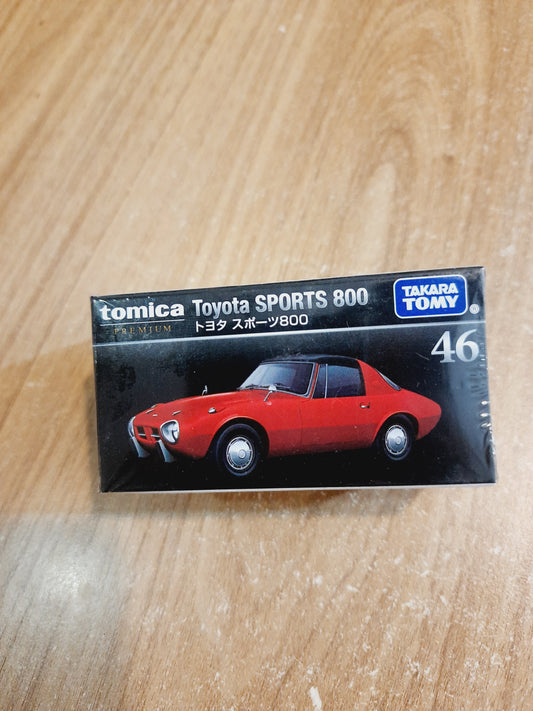 Tomica Premium Toyota Sports 800 TAKARA TOMY 46 Diecast Scale Model Car