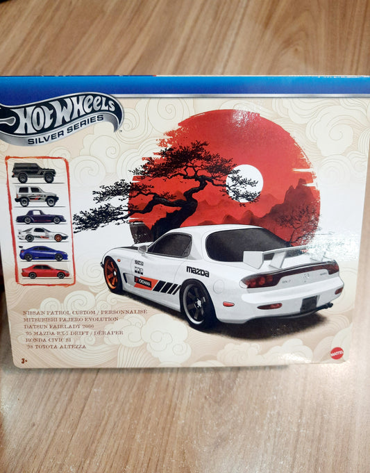 Hot Wheels Silver Series Streets of Japan (Lose Cars Without Box)