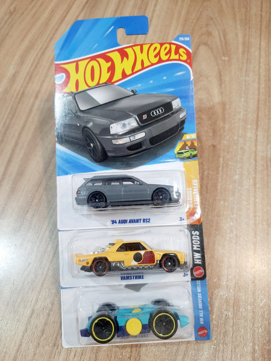 Hot Wheels 94 Audi Avant RS2, Vairstrike & Flippin Fast