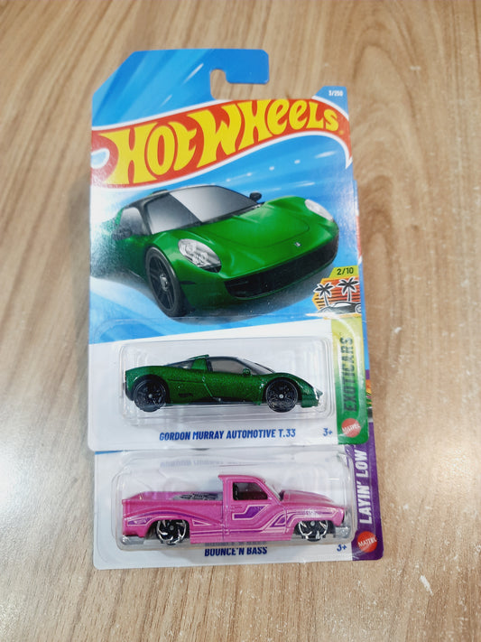 Hot Wheels Gordon Murray Automotive T.33 & Bounce N Bass