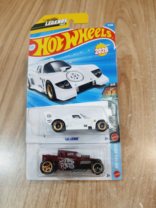 Hot Wheels La Liebre & Bone Shaker