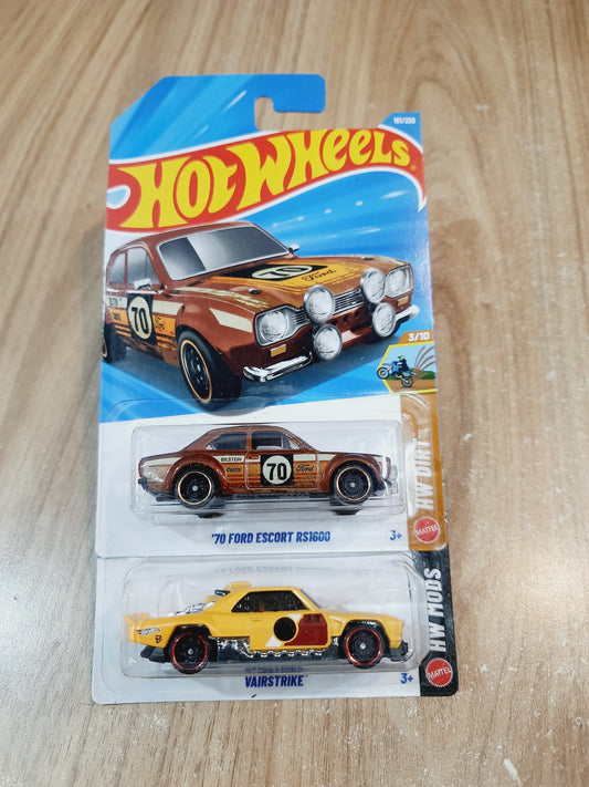 Hot Wheels 70 Ford Escort RS1600 & Vairstrike