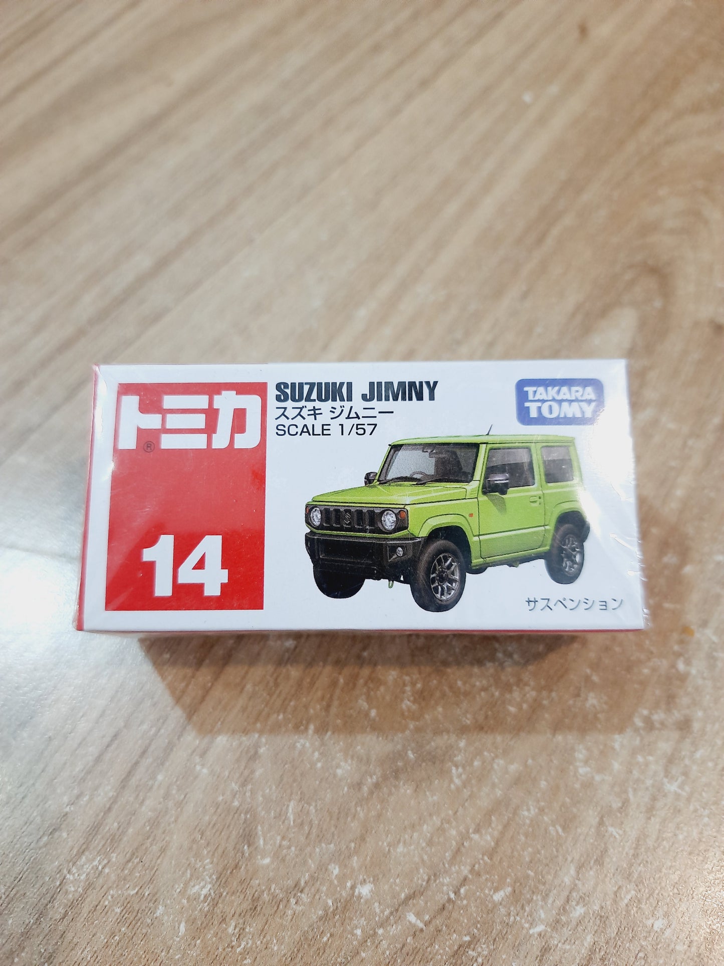Tomica Suzuki Jimny 1:57 TAKARA TOMY 14 Diecast Scale Model Car