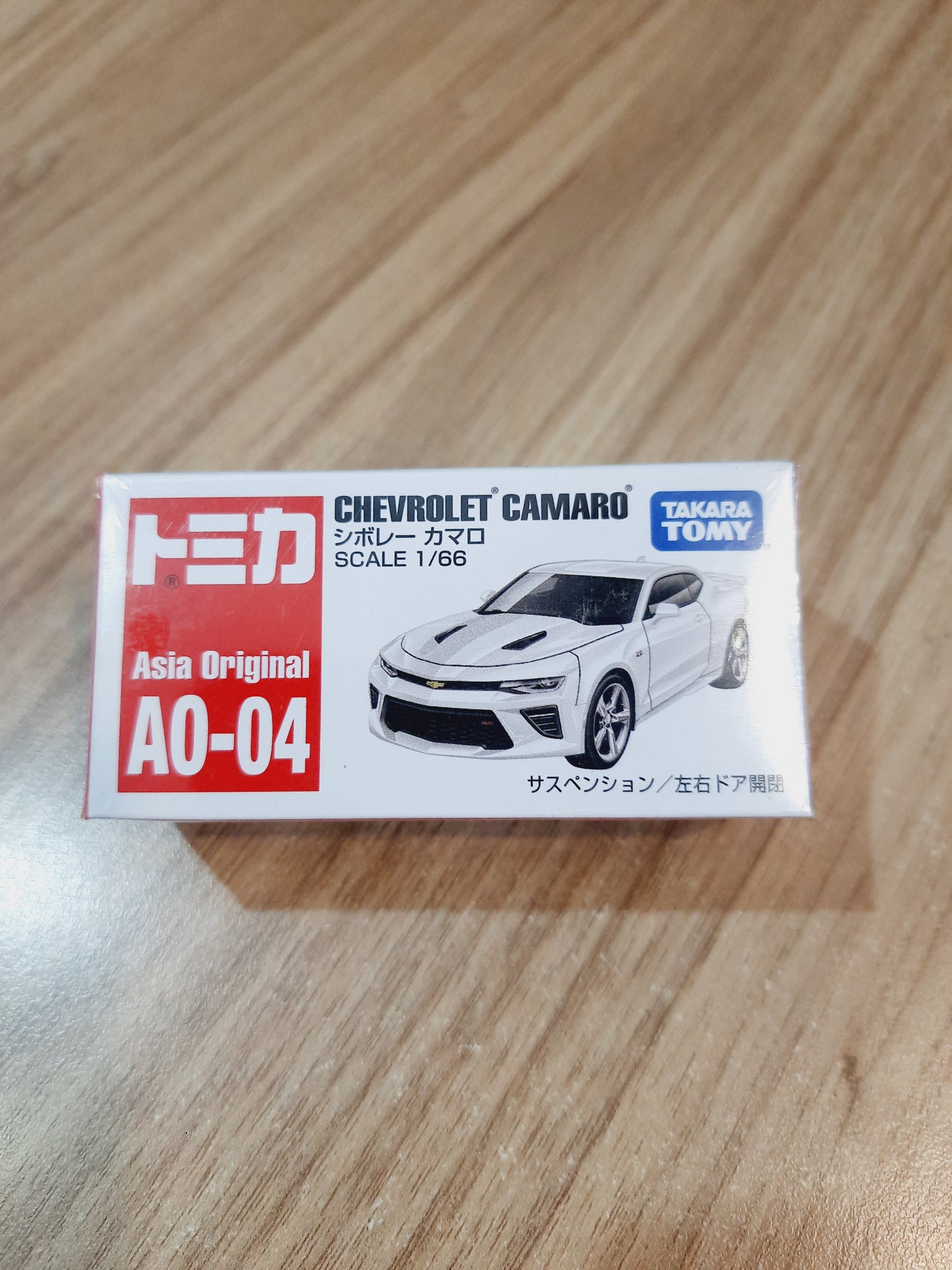 Tomica Chevrolet Camaro 1:66 TAKARA TOMY AO-04 Diecast Scale Model Car